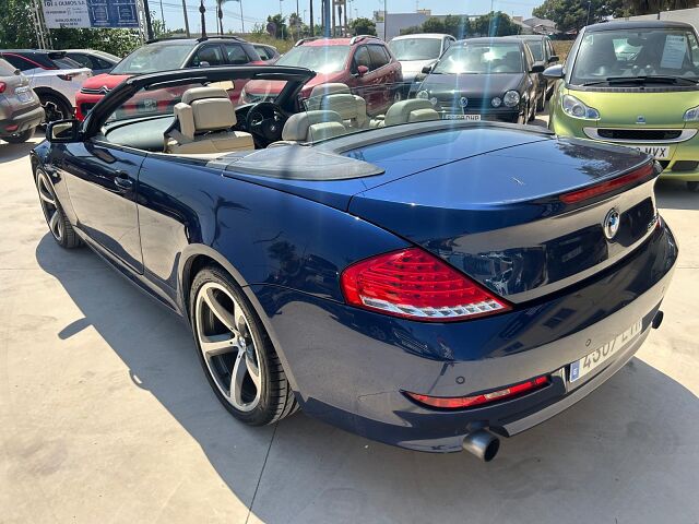 BMW 635D 3.0 CONVERTIBLE AUTO SPANISH RHD IN SPAIN 112000 MILES SUPERB 2008